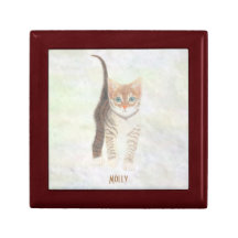 Tabby Cat Gift Box