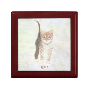 Tabby Cat Gift Box