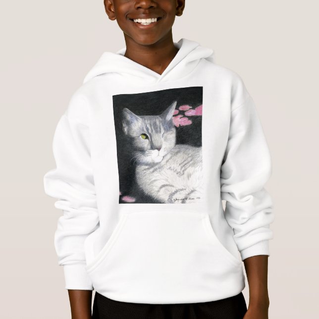 Tabby Cat Hoodie (Front)