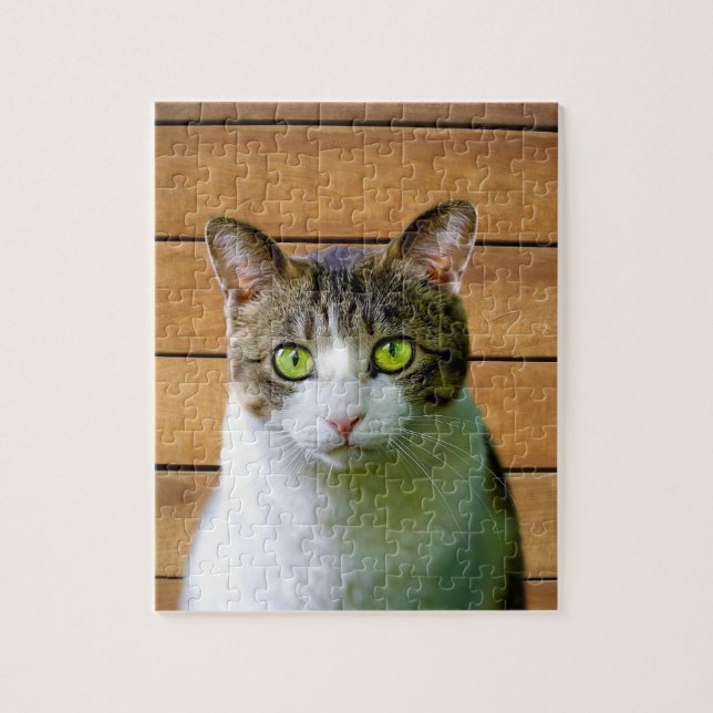TABBY CAT JIGSAW PUZZLE (Vertical)