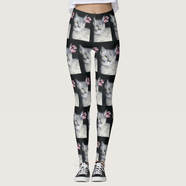 Tabby Cat Leggings (Front)