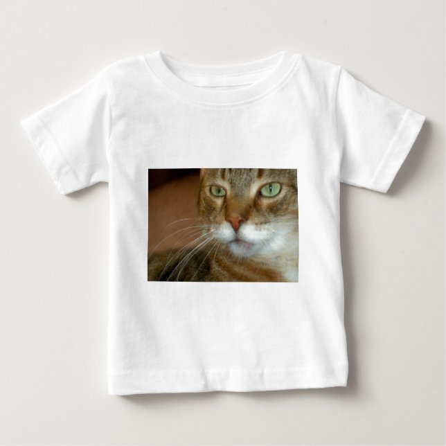 Tabby Cat Love Baby T-Shirt (Front)