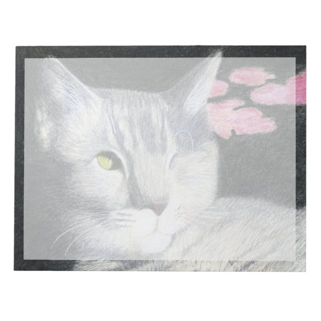 Tabby Cat Notepad (Front)
