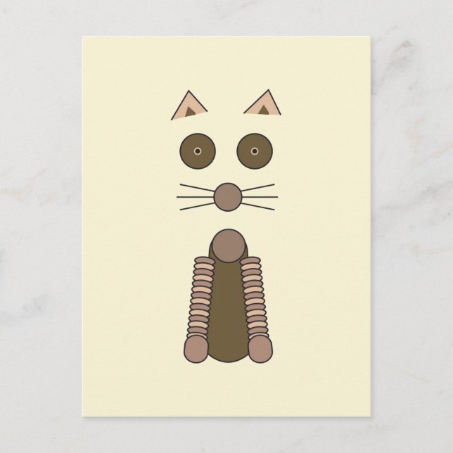 Tabby CAT Postcard (Front)