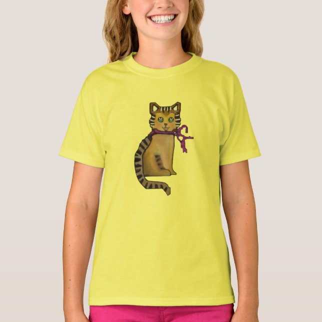 Tabby Cat T-Shirt (Front)