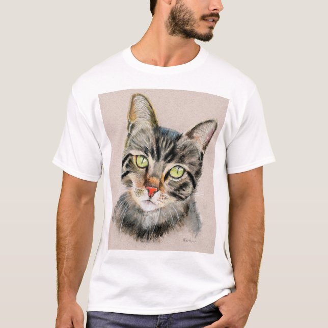 Tabby cat T-Shirt (Front)