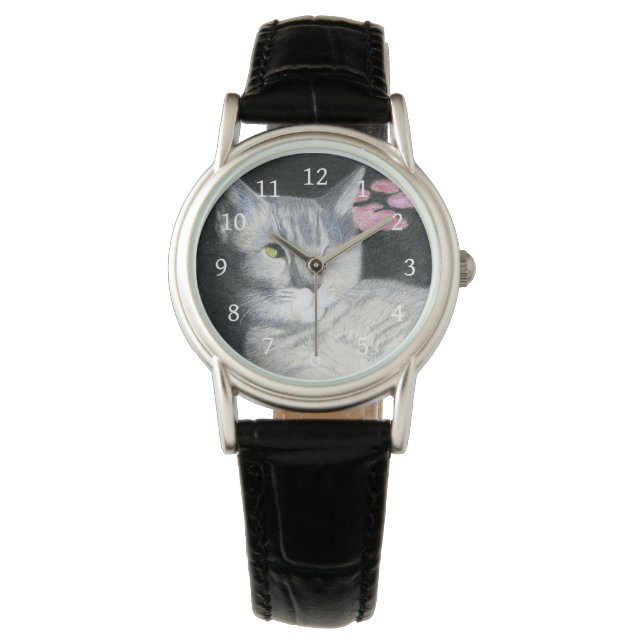 Tabby Cat Watch (Front)