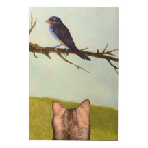 Tabby Cats Talk to Birds