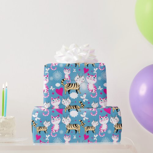 Tabby Cats  Wrapping Paper