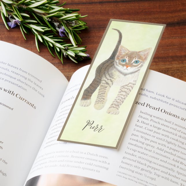 Tabby Kitten Bookmarks (Book)