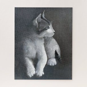 Tabby Kitten Jigsaw Puzzle