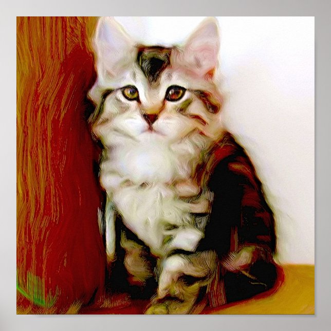 Tabby Kitten poster (Front)