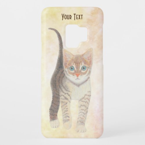 Tabby Kitten With Text Case_Mate Samsung Galaxy S9 Case