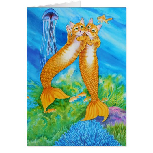 Tabby MerCats Cards (Front)