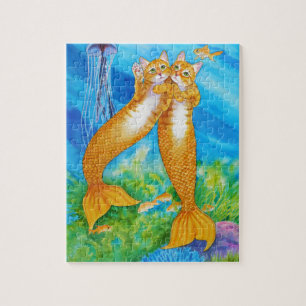 Tabby MerCats Jigsaw Puzzle