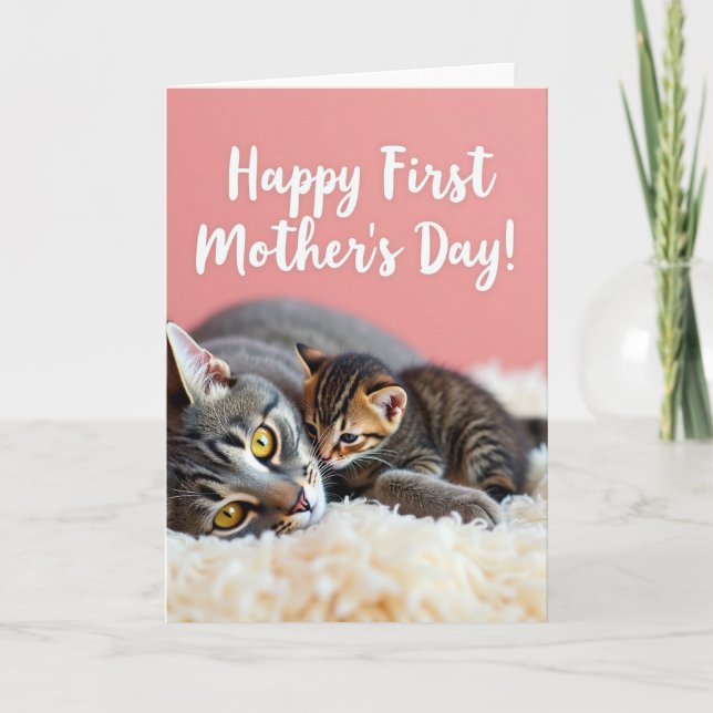 Tabby Mothers Day Art Card (Front)