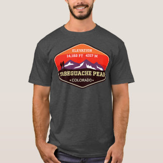 Tabeguache Peak Colorado 14ers Mountain Climbing B T-Shirt