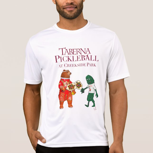 Taberna Pickleball at Creekside Park NC T-Shirt (Front)