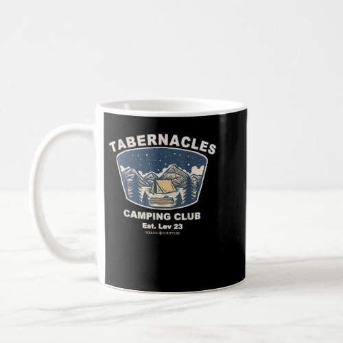 Tabernacles Camping Club Sukkot Pullover  Coffee Mug