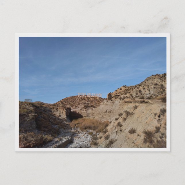 Tabernas Desert (Spain) Postcard (Front)