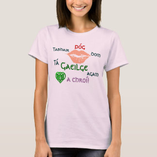Tabhair póg dom - light shirts