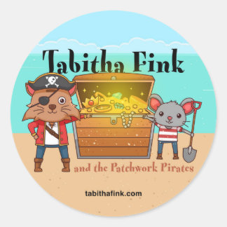Tabitha Fink and the Patchwork Pirates Sticker
