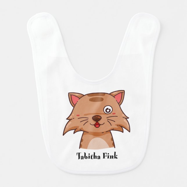 Tabitha Fink Baby Bibb Bib (Front)