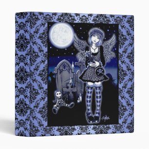 "Tabitha" Gothic Guardian Angel Art Binder