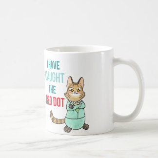 Tabitha has caught the Red Dot! Coffee Mug