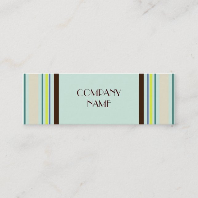 Tabitha Mini Business Card (Front)