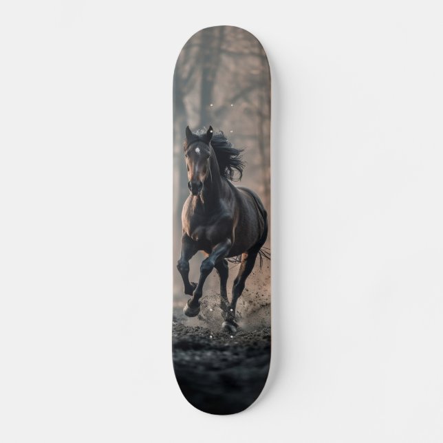 Tabla de Skate Caballo Negro Skateboard (Front)