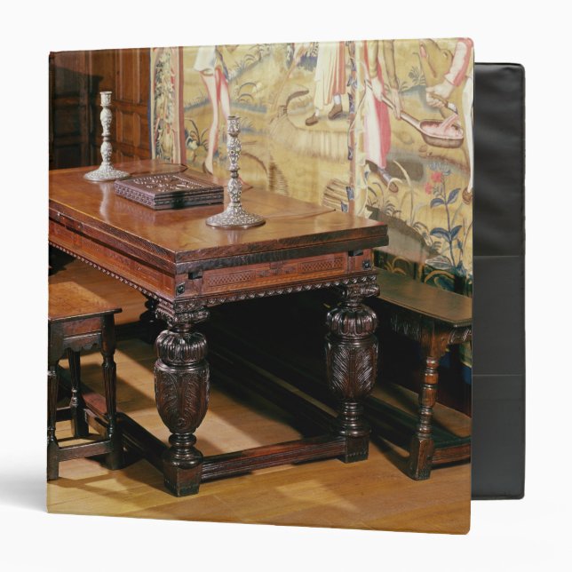 Table and chairs, known as Bromley-by-Bow 3 Ring Binder (Front/Inside)