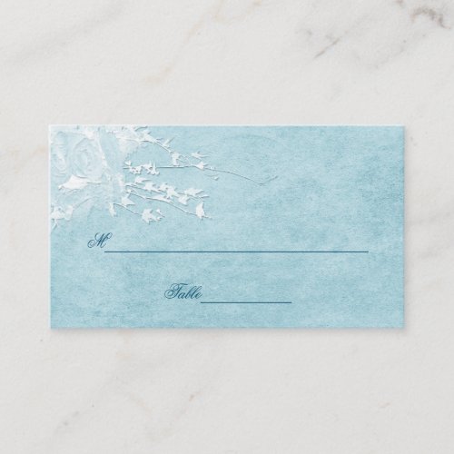 TABLE ASSIGNMENT CARDS _ BLUE ELEGANCE COLLECTION