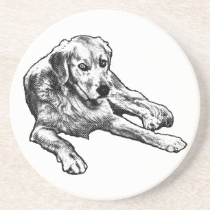 Table Calm: Golden Grain Coaster