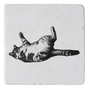 Table Calm: Tabby Grain Trivet