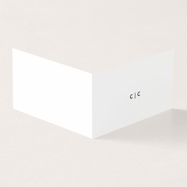 Table Card (Outside)