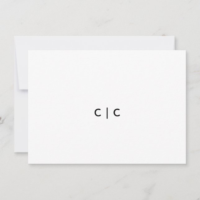 Table Card (Front)