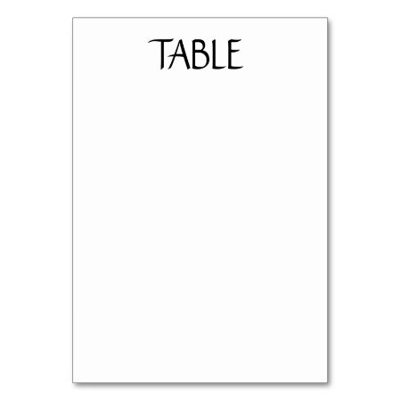 Table Card 3.5x5  100 Lb.