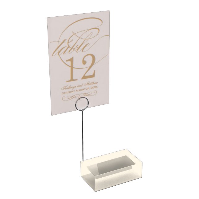 Table Card Holder (Corner)