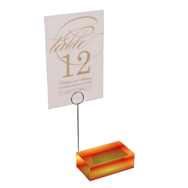 Table Card Holder (Corner)