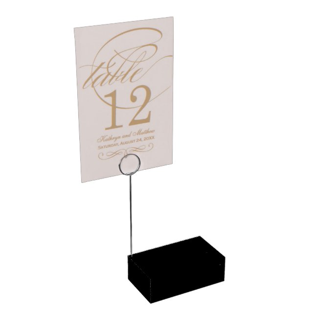 Table Card Holder (Corner)