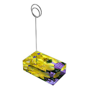 Table Card Holder-Flowers Table Card Holder
