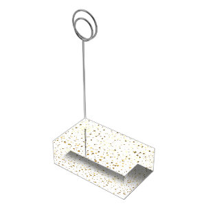 Table Card Holder-Gold Stars Place Card Holder