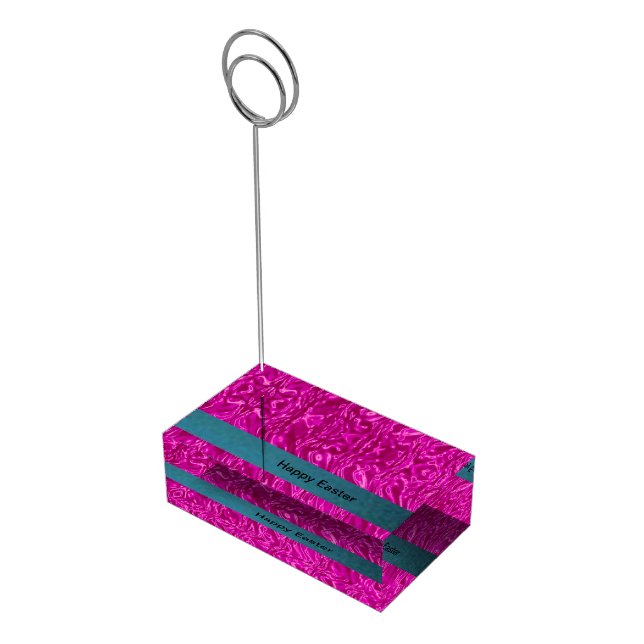 Table Card Holder/Happy Easter-Design PB Number Holder (Corner)