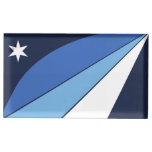 Table card holder with Flag of Columbia, SC