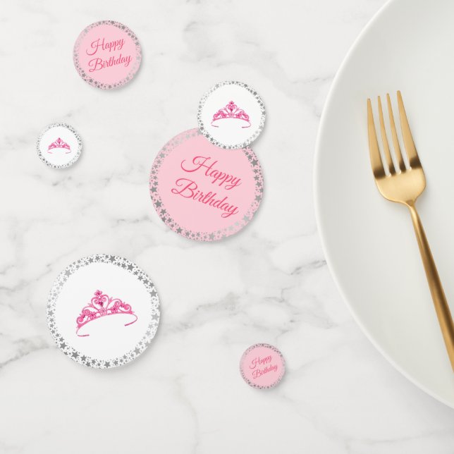 Table Confetti-Birthday Tiara Mix Confetti (Group)