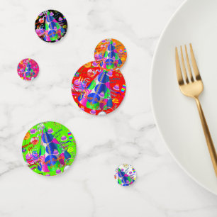 Table Confetti October, 9 Birthday