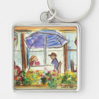 Table for Two Keychain (Pike Place Seattle)