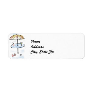 Table for Two Return Address Labels