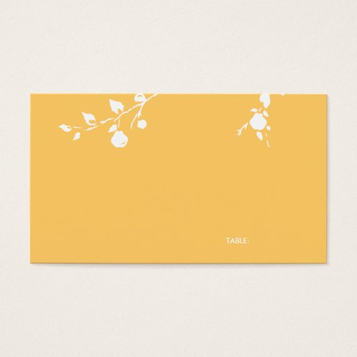 Customizable Table Guest Card - A Great Pear Business Cards